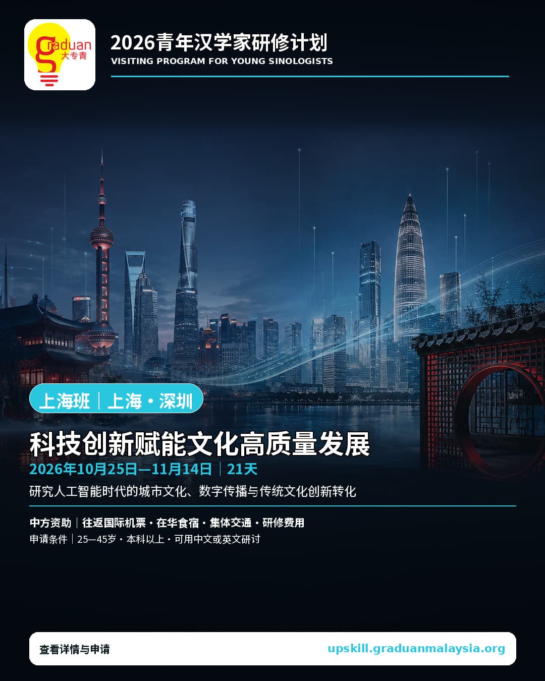 Shanghai: Technological Innovation Empowering High-Quality Cultural Development — poster